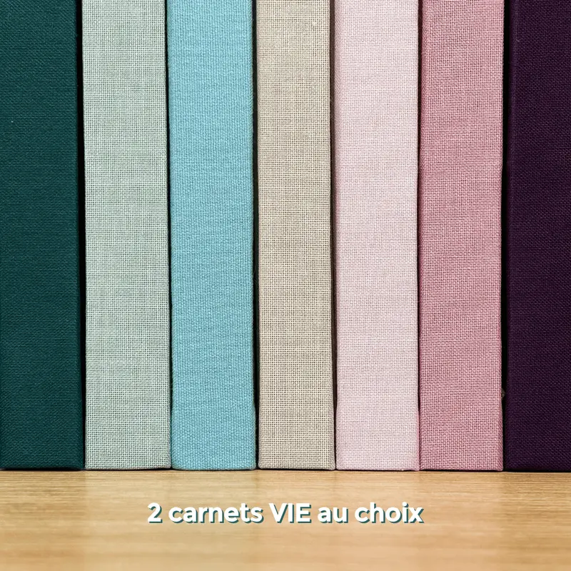 1 an de carnet VIE - Carnets A5