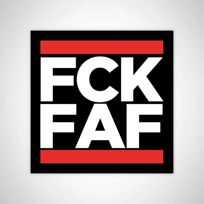 100 stickers « FCK FAF »