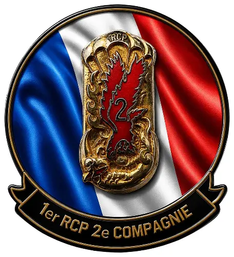 1er RCP 2e Cie PARACHUTISTE RZ117