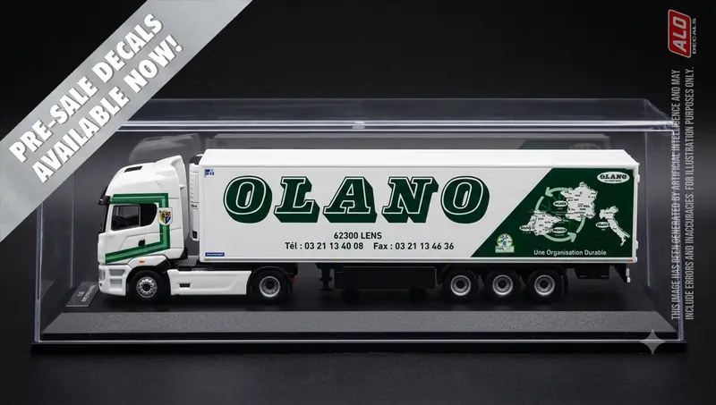 2017 SEMI-TRAILER DECORATION "OLANO - LENS" 1