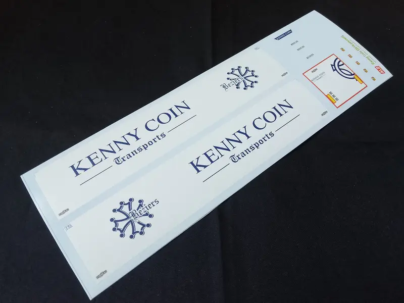 2018-PRESENT SEMI-TRAILER DECORATION "KENNY COIN - BEZIERS" 1