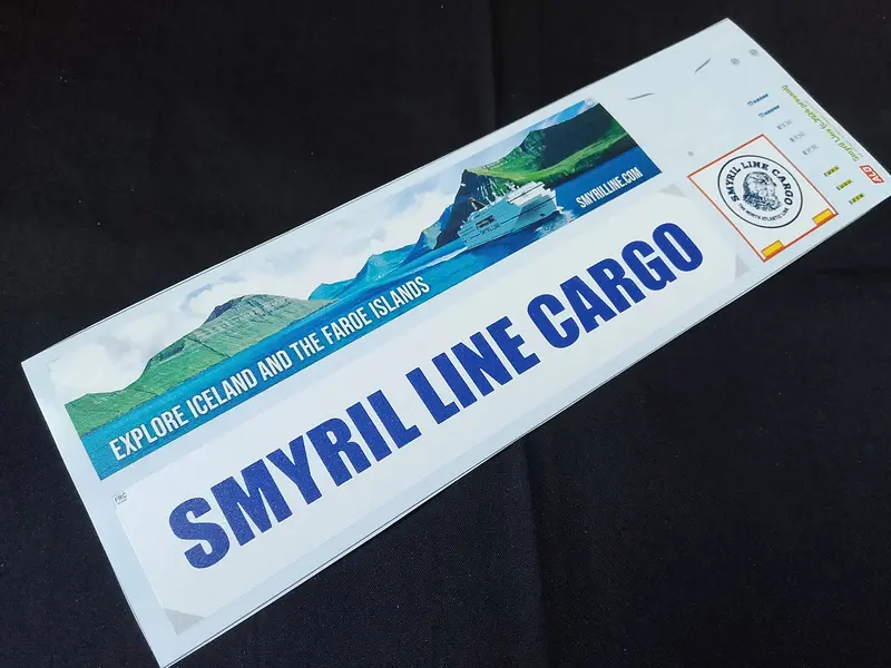 2024-PRESENT SEMI-TRAILER DECORATION "SMYRIL LINE CARGO" 1