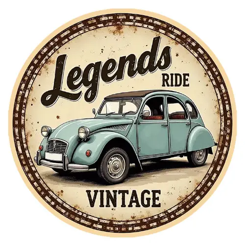 2CV DEUCHE VINTAGE CZ090