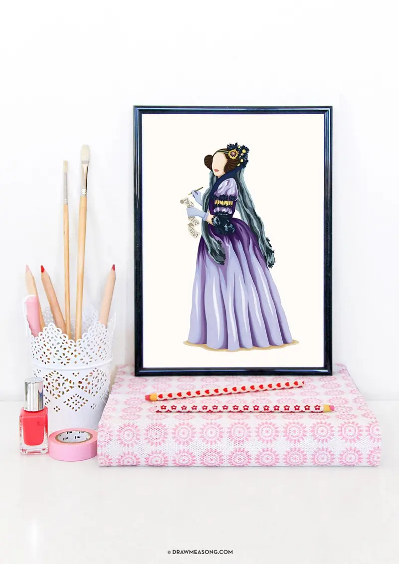 Ada Lovelace Art Print