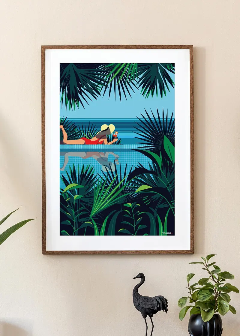 Affiche - Après la baignade