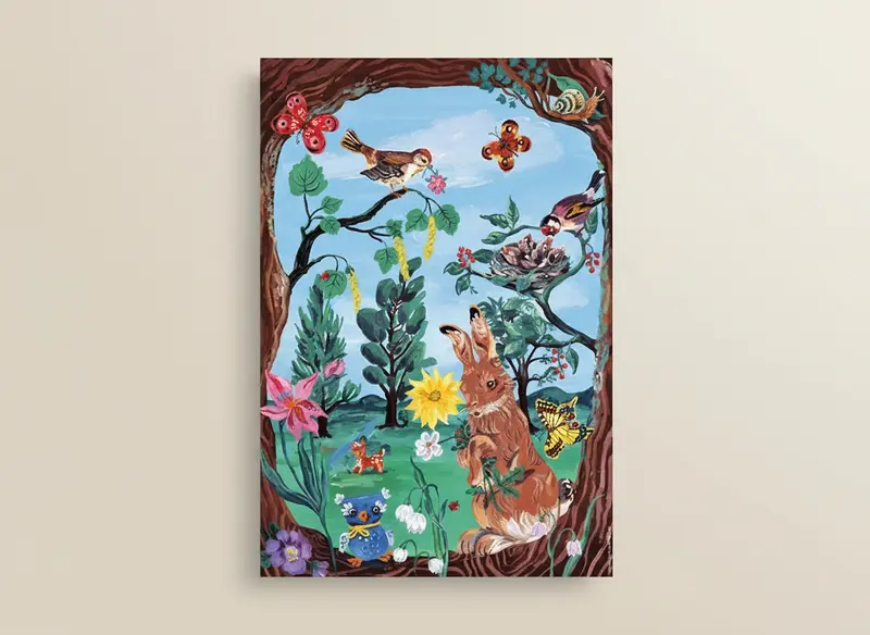 Affiche - Au bois