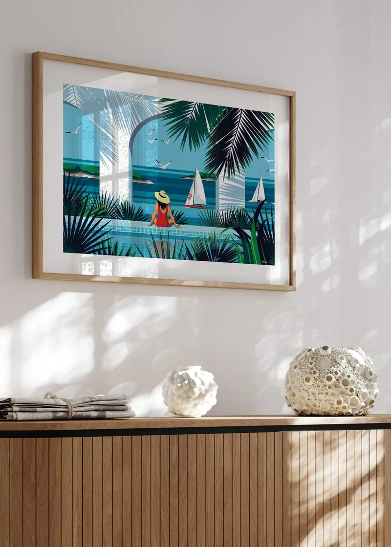 Affiche - Avant la baignade