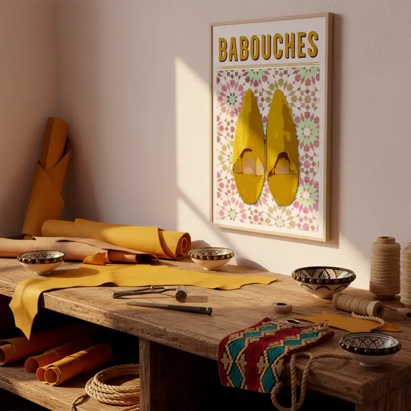 Affiche Babouches