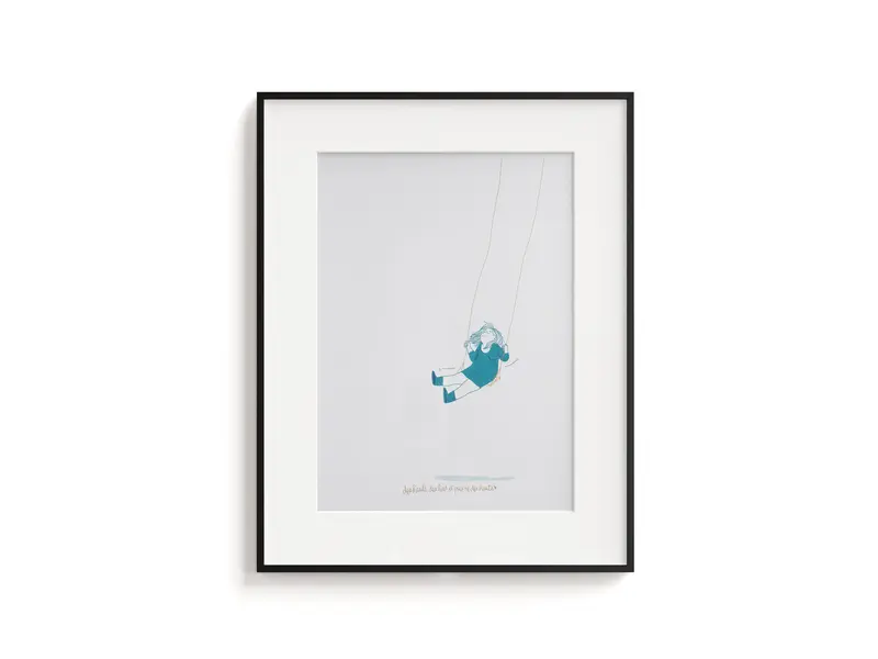 Affiche · Balançoire