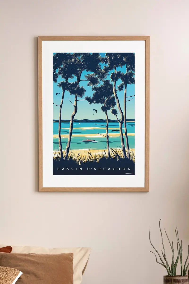Affiche - Bassin d'Arcachon