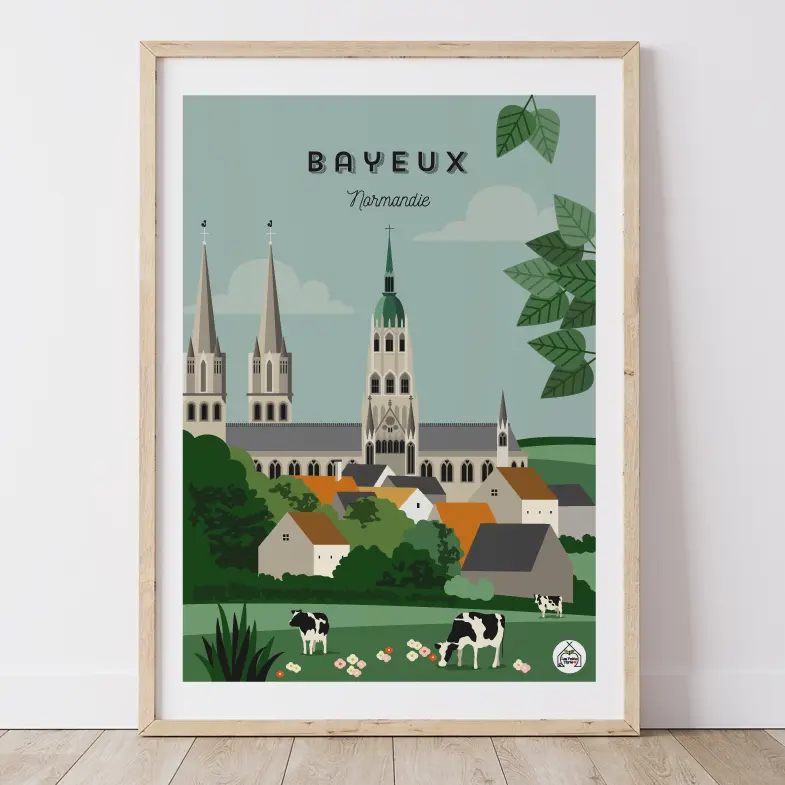 Affiche BAYEUX - Normandie