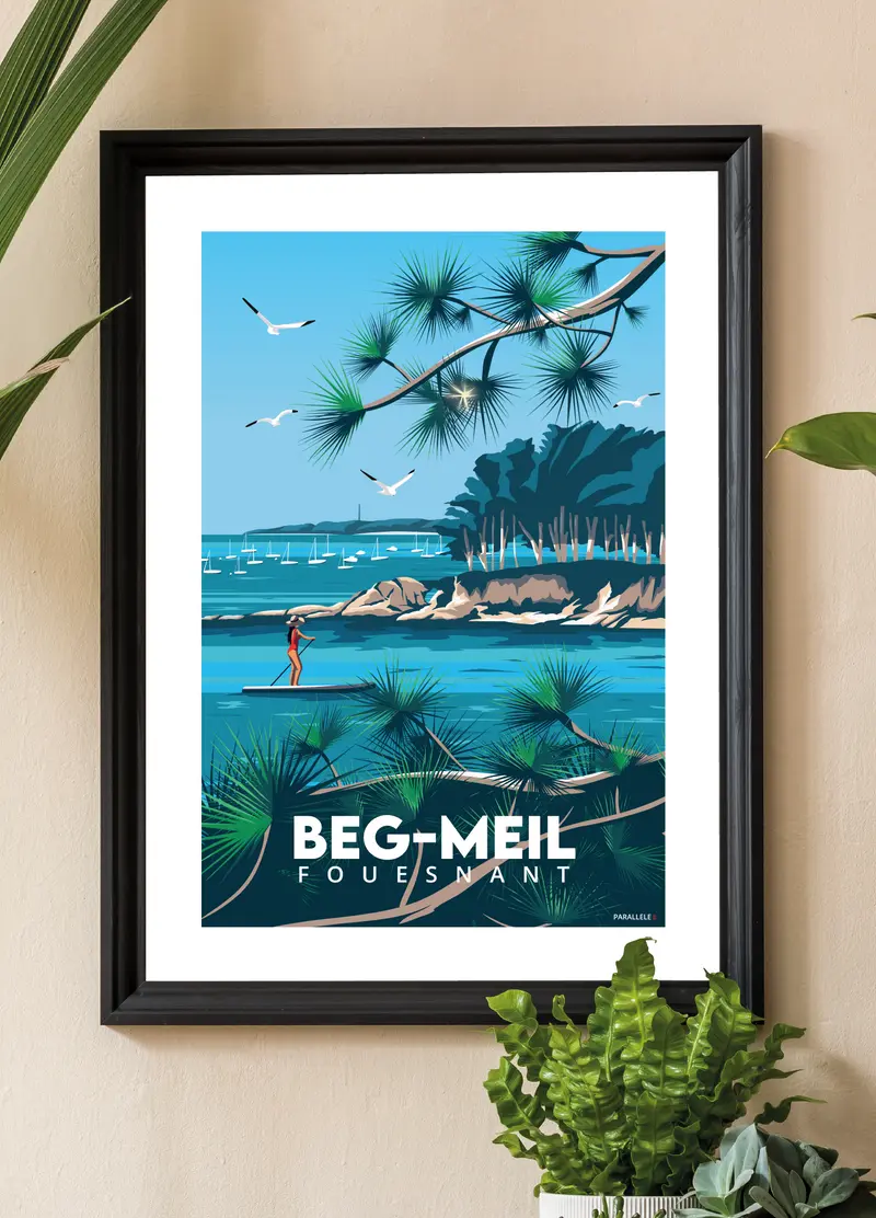 Affiche - Beg-Meil (Fouesnant)