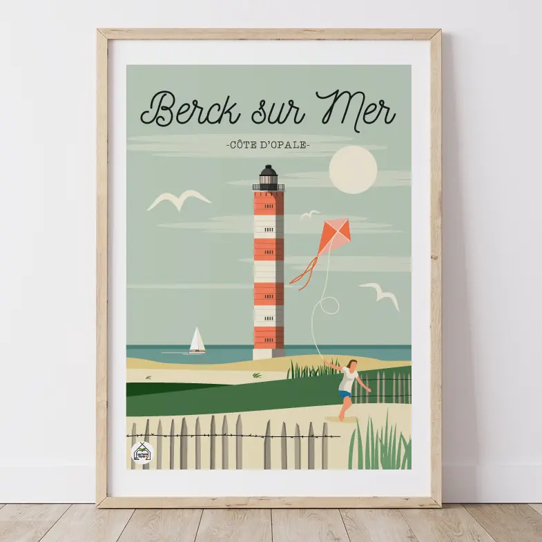 Affiche BERCK - Côte d'Opale