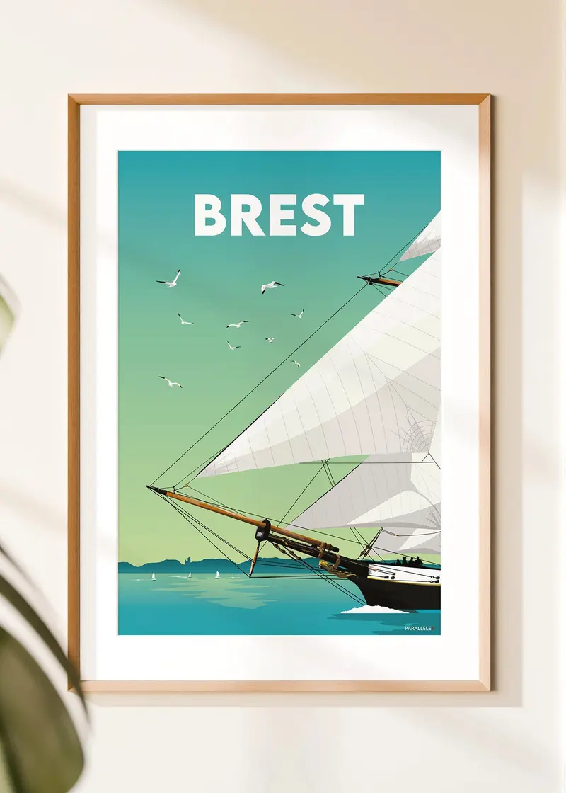 Affiche - Brest (Gréement)