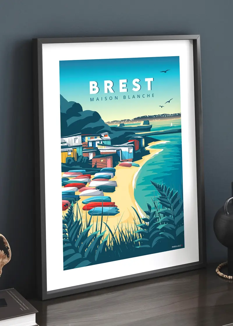 Affiche - Brest (Maison Blanche)