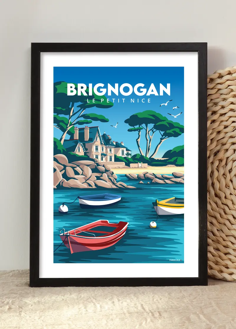 Affiche - Brignogan (Le Petit Nice)