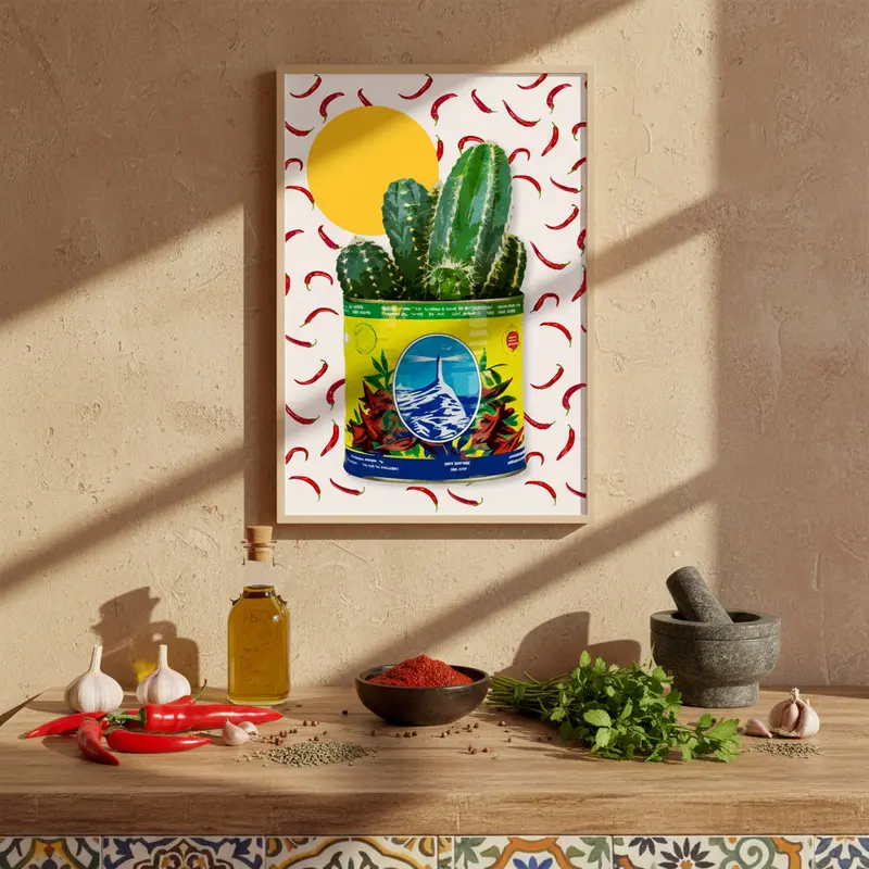 Affiche Cactus Harissa
