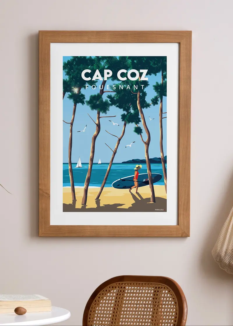 Affiche - Cap Coz (Fouesnant)