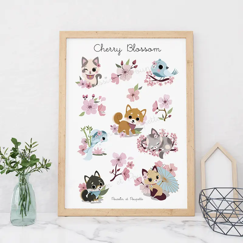 AFFICHE - CHERRY BLOSSOM