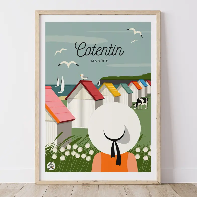 Affiche COTENTIN -  Manche