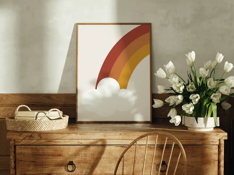 Affiche Educative — Arc en ciel
