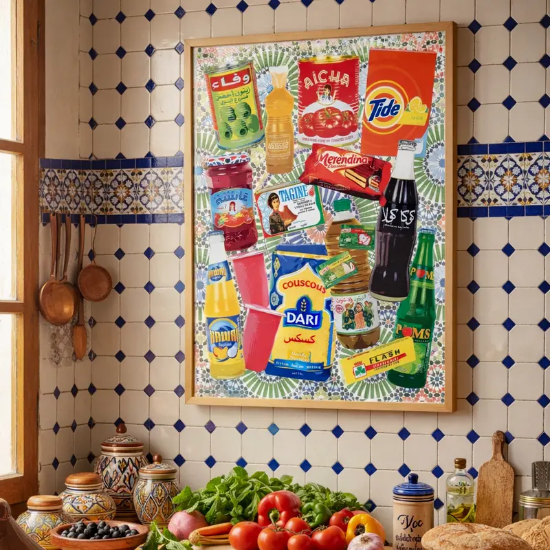 Affiche Épicerie Marocaine