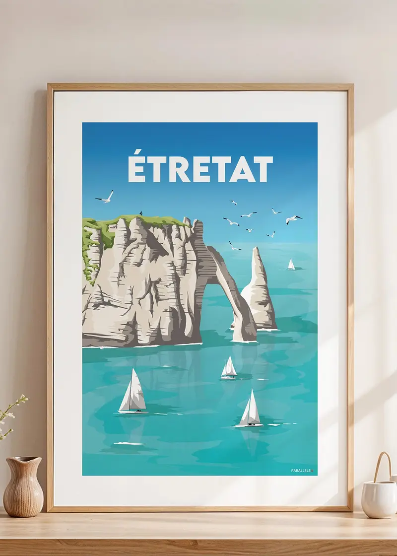 Affiche - Étretat