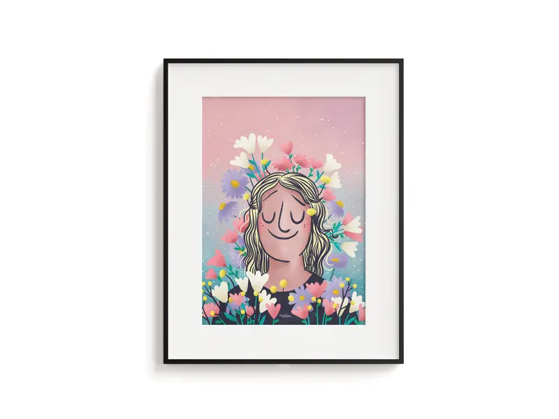 Affiche · Fleurs
