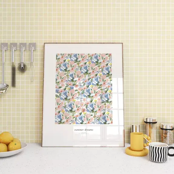 Affiche florale - Summer Dreams – Une parenthèse florale