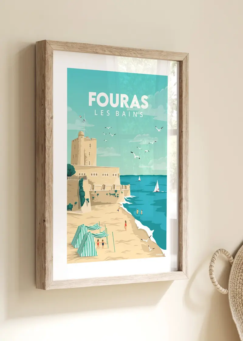 Affiche - Fouras-Les-Bains