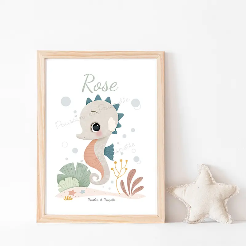 AFFICHE - HIPPOCAMPE