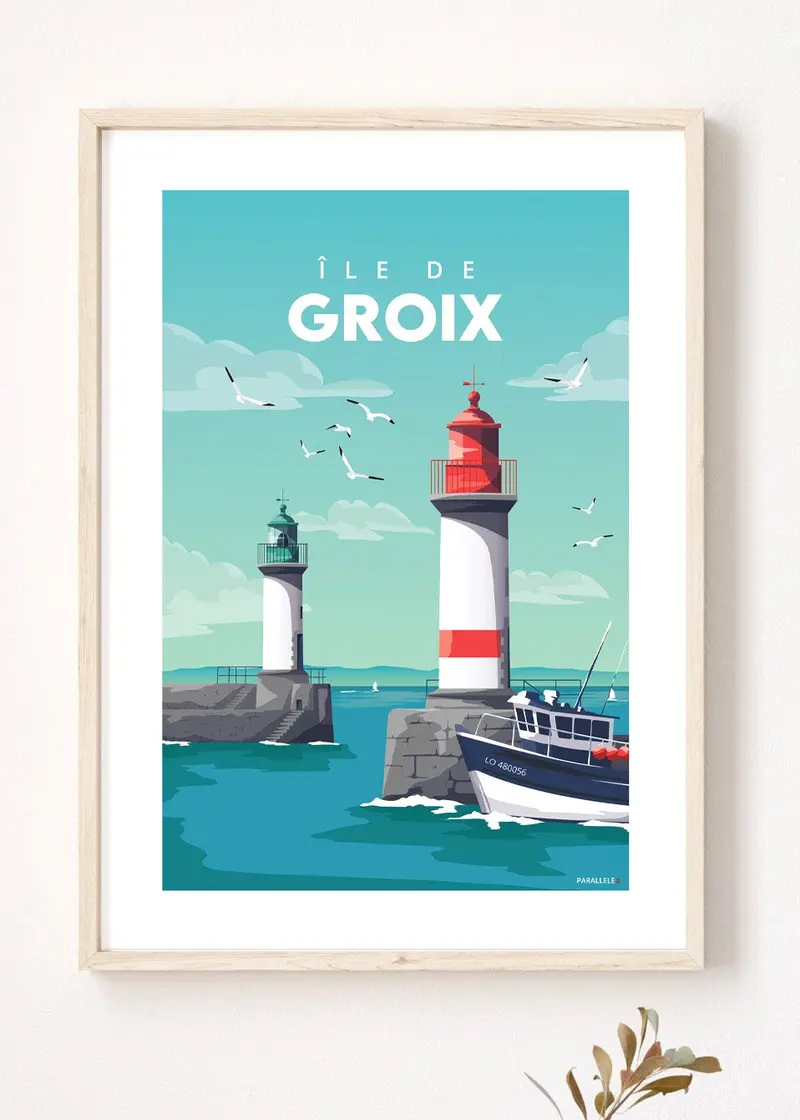 Affiche - Île de Groix