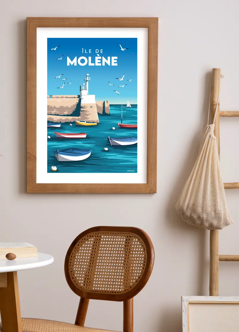 Affiche - Île de Molène