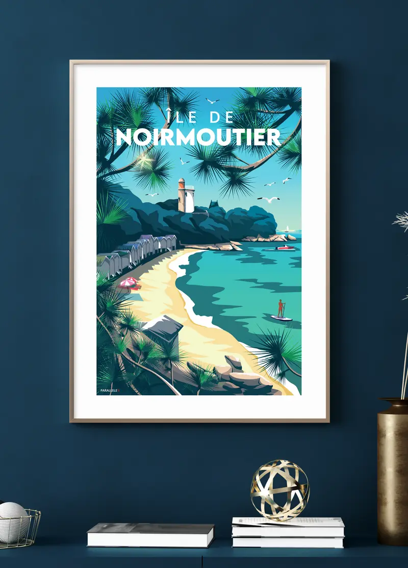 Affiche - Île de Noirmoutier