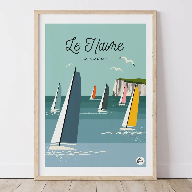 Affiche LE HAVRE - La Transat