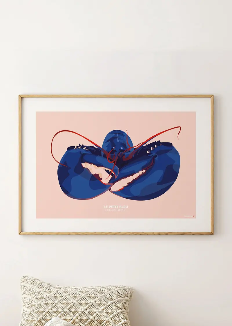 Affiche - Le Petit Bleu
