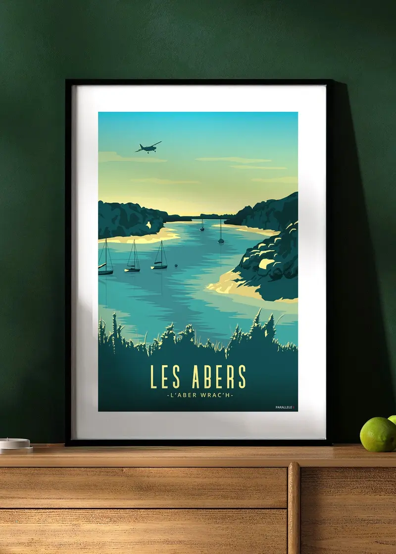 Affiche - Les Abers (l'Aber Wrac'h)