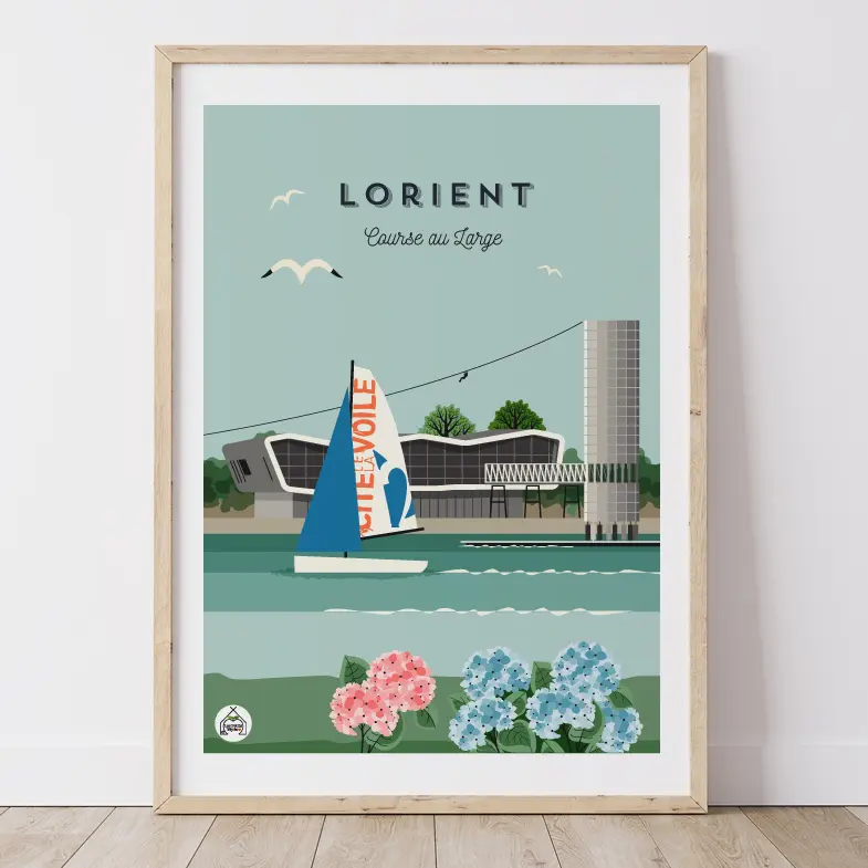 Affiche LORIENT - Courses au Large