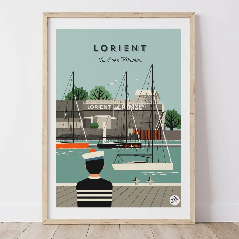 Affiche LORIENT - La Base Kéroman