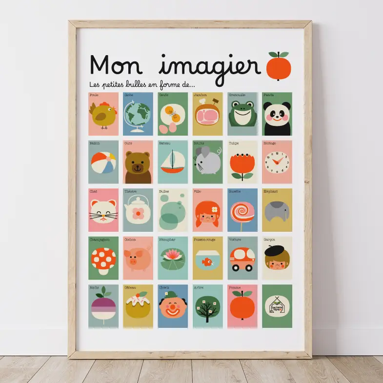 Affiche MON IMAGIER