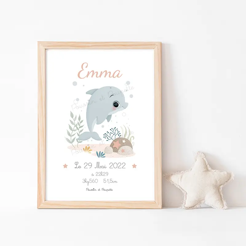 AFFICHE - NAISSANCE DAUPHIN