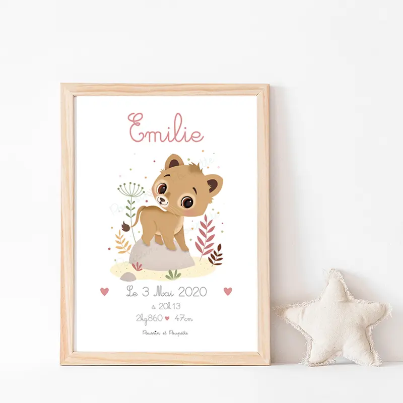 AFFICHE - NAISSANCE LIONCEAU