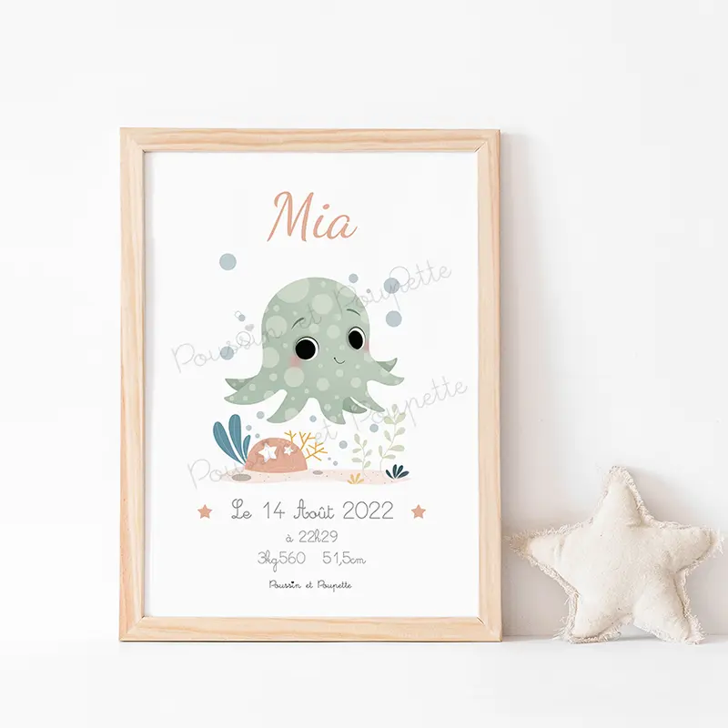 AFFICHE - NAISSANCE PIEUVRE