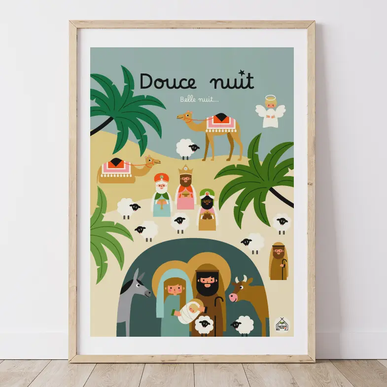 Affiche NOËL-Douce Nuit