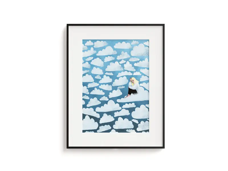 Affiche · Nuages