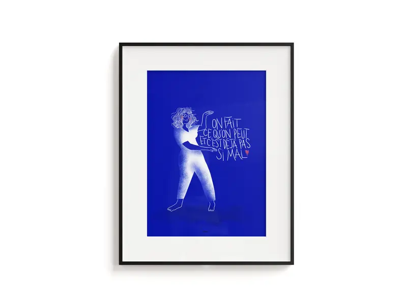 Affiche · On fait ce qu'on peut