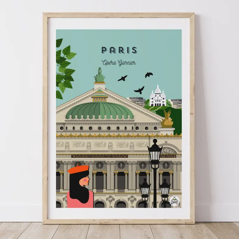 Affiche PARIS - Opéra Garnier