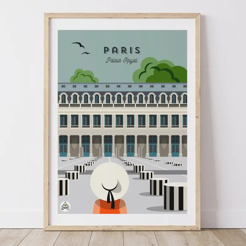 Affiche PARIS - Palais Royal