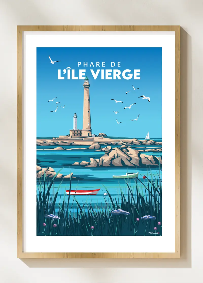 Affiche - Phare de l'Île Vierge