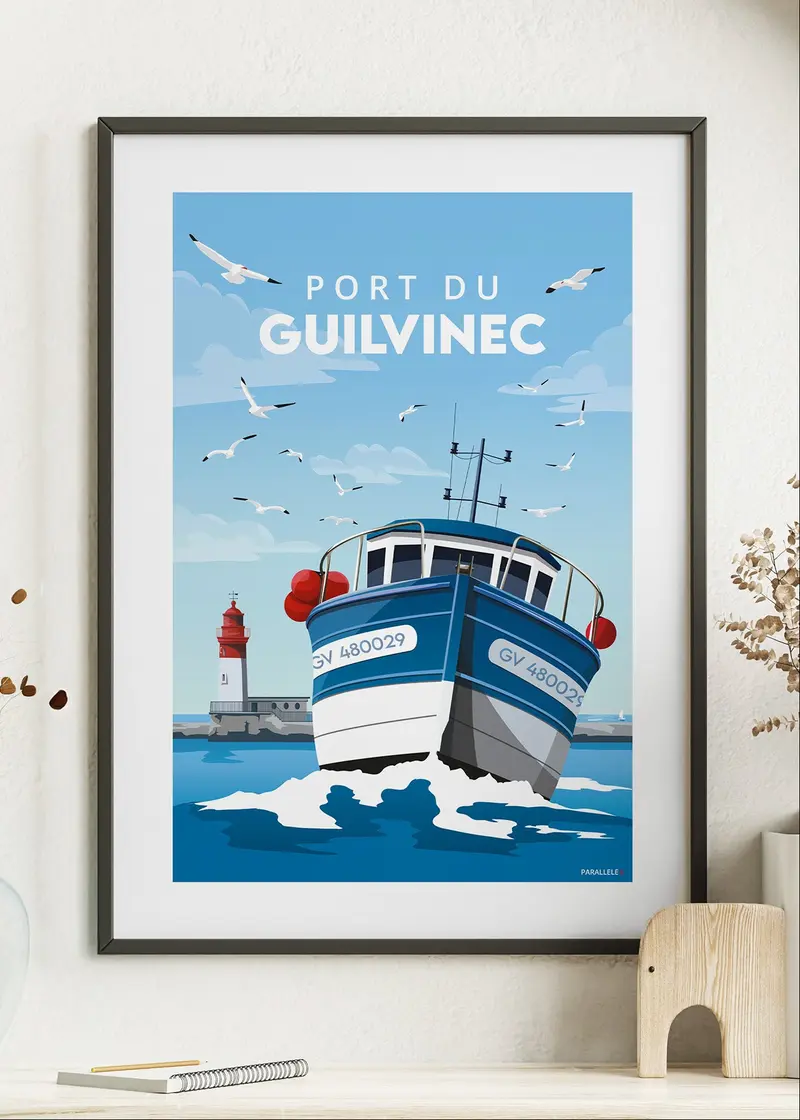 Affiche - Port du Guilvinec